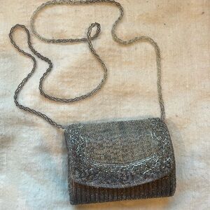 NWOT Small Silver Purse